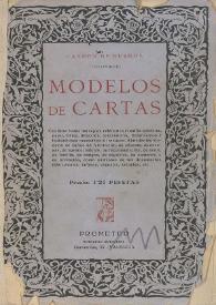 Modelos de cartas / arreglados por Carmen de Burgos Seguí (Colombine) | Biblioteca Virtual Miguel de Cervantes