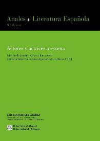 Anales de Literatura Española. Núm. 36, 2022 | Biblioteca Virtual Miguel de Cervantes