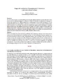 Rasgos de oralidad en "El matadero" de E. Echeverría y su traducción al italiano / Rosana Ariolfo | Biblioteca Virtual Miguel de Cervantes