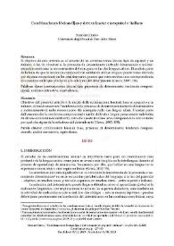 Combinaciones léxica fijas y determinante en español e italiano / Simone Greco | Biblioteca Virtual Miguel de Cervantes