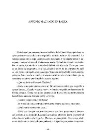 Antonio Machado en Baeza  / Juan Pasquau  | Biblioteca Virtual Miguel de Cervantes