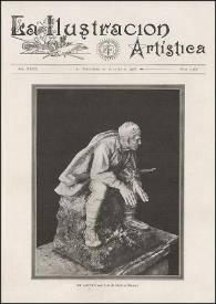 Portada:La Ilustración Artística. Año XXVII, núm. 1387, 27 de julio de 1908