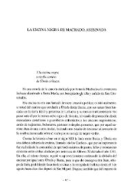 La encina negra de Machado, asesinada  / Rafael Vañó Silvestre | Biblioteca Virtual Miguel de Cervantes