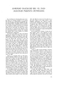 Antonio Machado en "El País". Algunas páginas olvidadas  / Allen W. Phillips | Biblioteca Virtual Miguel de Cervantes