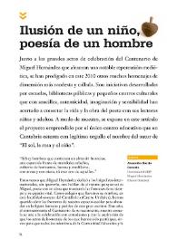 Ilusión de un niño, poesía de un hombre / Asunción Barrio Reverte | Biblioteca Virtual Miguel de Cervantes