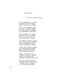 Salutación. A la memoria de Miguel Hernández / Eulogio Muñoa | Biblioteca Virtual Miguel de Cervantes