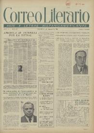 Correo Literario : Arte y Letras Hispanoamericanas. Año II, núm. 17, 1 de febrero de 1951 | Biblioteca Virtual Miguel de Cervantes