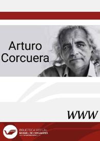 Arturo Corcuera / directora Elena Zurrón Rodríguez