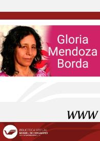 Visitar: Gloria Mendoza Borda / directora Elena Zurrón Rodríguez