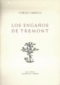 Los engaños de Tremont / Concha Zardoya | Biblioteca Virtual Miguel de Cervantes