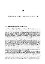 La creación literaria en la prensa del siglo XVIII  / Ana María Freire | Biblioteca Virtual Miguel de Cervantes