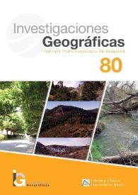 Investigaciones Geográficas. Núm. 80, 2023 | Biblioteca Virtual Miguel de Cervantes