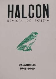 Más información sobre "Halcón. Revista de poesía" (1945-1949). Poemas de Manuel Alonso Alcalde