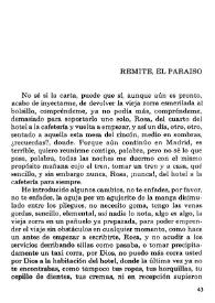 Más información sobre Remite, el Paraíso / Manuel Alonso Alcalde