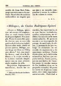 "Málaga", de Carlos Rodríguez-Spiteri  /  L. de L.  | Biblioteca Virtual Miguel de Cervantes