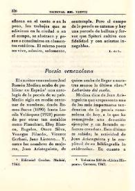 Poesía venezolana / L. de L. | Biblioteca Virtual Miguel de Cervantes