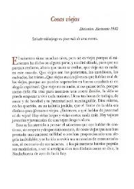 Cosas viejas / Carlos Arniches | Biblioteca Virtual Miguel de Cervantes
