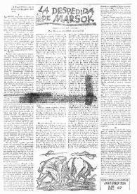 Más información sobre La despedida de Marsok. (Cuento de ambiente marroquí) / por Manuel Alonso Alcalde