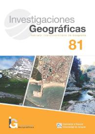 Investigaciones Geográficas. Núm. 81, 2024 | Biblioteca Virtual Miguel de Cervantes