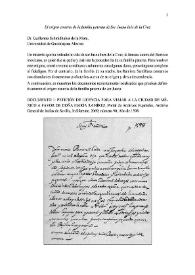 El origen canario de la familia paterna de Sor Juana Inés de la Cruz / Guillermo Schmidhuber de la Mora | Biblioteca Virtual Miguel de Cervantes
