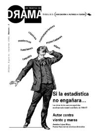 Más información sobre Las puertas del drama : Revista de la Asociación de Autores de Teatro. Núm. -3, 1999