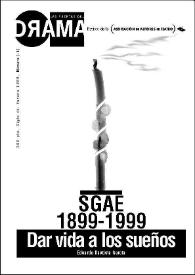 Más información sobre Las puertas del drama : Revista de la Asociación de Autores de Teatro. Núm.  -1, 1999
