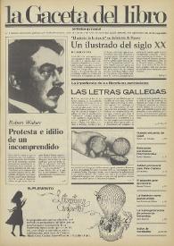 La Gaceta del Libro : periódico quincenal. Suplemento, núm. 3, mayo 1984 | Biblioteca Virtual Miguel de Cervantes