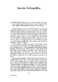 Cuadernos Hispanoamericanos, núm. 382 (abril 1982). Sección bibliográfica | Biblioteca Virtual Miguel de Cervantes