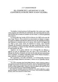 El Conde de las Navas y los contertulios de don Juan Valera   / J. P. Demidowicz  | Biblioteca Virtual Miguel de Cervantes