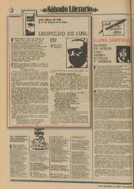 Leopoldo de Luis, en vilo / Guillermo Díaz-Plaja | Biblioteca Virtual Miguel de Cervantes