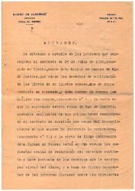 Más información sobre Dictamen. 28 de marzo de 1924 / Álvaro de Albornoz