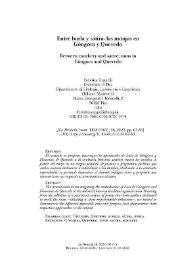 Más información sobre Entre burla y sátira: las monjas en Góngora y Quevedo  / Federica Cappelli
