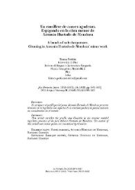 Más información sobre Un ramillete de suaves agudezas. Espigando en la obra menor de Antonio Hurtado de Mendoza  / Blanca Periñán 