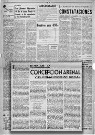 Más información sobre Concepción Arenal y el romanticismo social / Felipe Aláiz