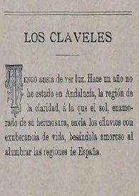 Más información sobre Los claveles / Carmen de Burgos Seguí