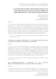 Más información sobre La alternancia infinitivo-subjuntivo en las construcciones causativas con verbos de movimiento: un acercamiento diacrónico / Julio Torres Soler
