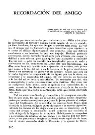 Recordación del amigo / Alberto M. Salas | Biblioteca Virtual Miguel de Cervantes