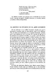 Más información sobre El sentido de evasión en el arte moderno / Alfonso Álvarez Villar