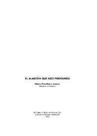 El Alarcón que nos perdíamos / Germán Vega García-Luengos | Biblioteca Virtual Miguel de Cervantes