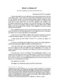 Desde La Habana (I) / Eva Canel ; edición crítica de Daniel González Gallego | Biblioteca Virtual Miguel de Cervantes